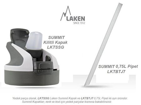 Laken  Tritan Summit Sise 0.75L - Pembe Tek Renk-STD