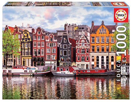 1000 Parça Amsterdam'da Dans Evi Puzzle (Educa 18458)