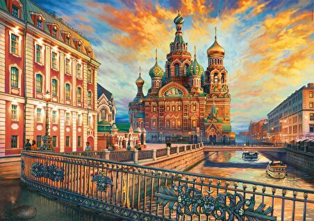 Educa 1500 Parça Saint Petersburg Puzzle