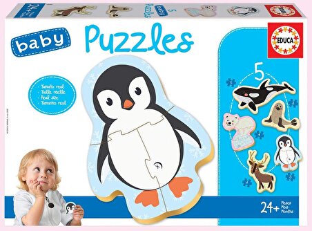 Educa Kutup Hayvanları Bebek Puzzle