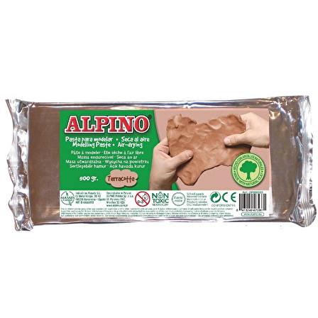 Alpino Seramik Hamuru 250 GR Kahverengi DP-010105