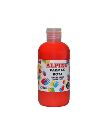 Alpino Parmak Boyası Kırmızı Mavi Yeşil Sarı 250ml Set