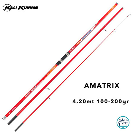 Kali Kunnan Amatrix 4.20mt 100-200gr (3P) Surf Kamış