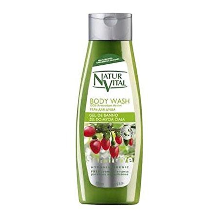 Natur Vital Sensitive Body Wash Vücut Şampuanı 500 ml