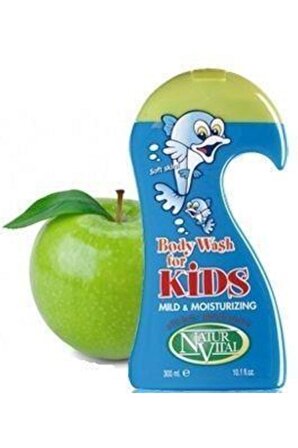 Natur Vital Kids Body Wash Mild & Moist 300 ml