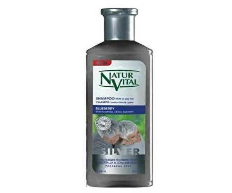 Natur Vital Şampuan Silver Blueberry 300Ml