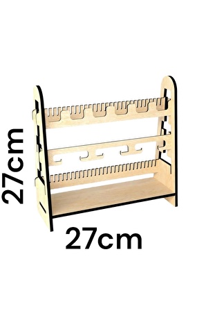 Ahşap MDF Ev Dükkan Ofis Uyumlu Takı Organizer, Takı Teşhir Standı