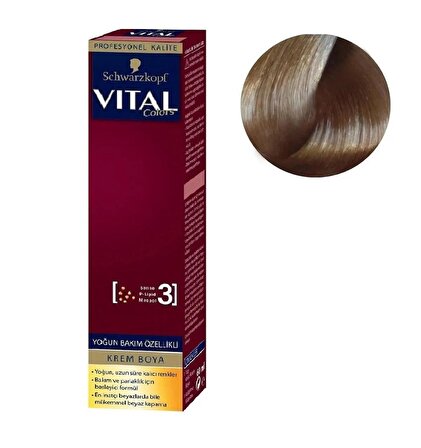Vital 9-11 Yoğun Küllü Platin Saç Boyası