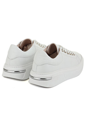 Vojo V200 Comfort Hakiki Deri Kadın Sneaker Ayakkabı