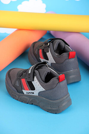 Vojo V512 Comfort Rahat Taban Cırtlı Çocuk Spor Ayakkabı