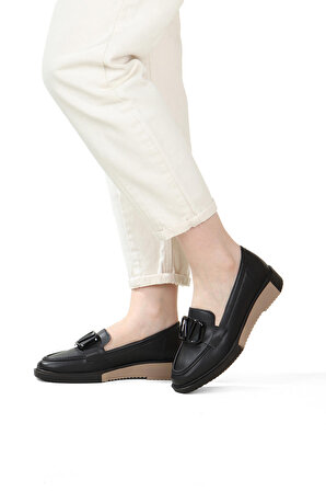 Vojo L V Toka Detaylı Comfort Makosen Kadın Ayakkabı