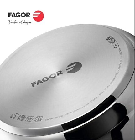 FAGOR Duo 6 L Düdüklü Tencere  003W44FQ