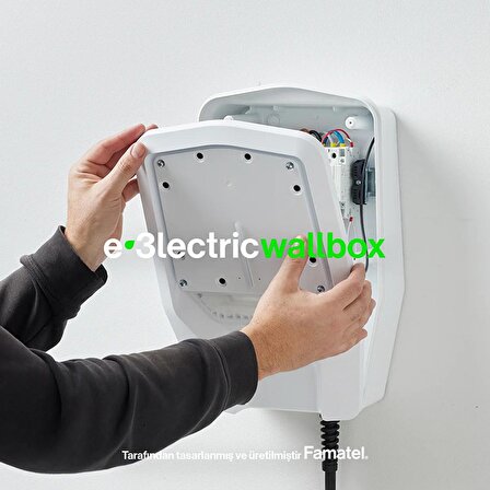 Elektrikli Aracınıza 22 kW Güçle Hızlı Şarj İstasyonu Famatel E-3lectric Wallbox