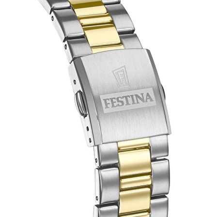 FESTINA F20554/1 ALTIN KAPLAMA KLASİK ERKEK KOL SAATİ