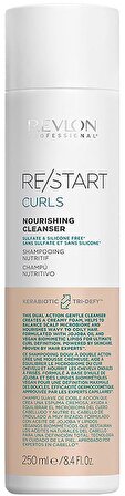 Revlon Restart Curls Nourishing Cleanser Dalgalı Ve Kıvırcık Saçlar İçin Besleyici Şampuan 250 Ml
