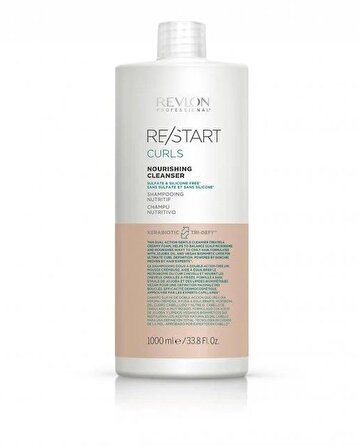 Revlon Restart Curls Nourishing Sülfat Ve Silikon İçermeyen Şampuan 1000 Ml