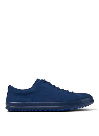 Camper Deri + Tekstil Koyu Mavi Erkek Günlük Ayakkabı Chasis Sport