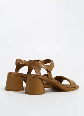 Camper Taba Kadın Deri Topuklu Ayakkabı K201501-010