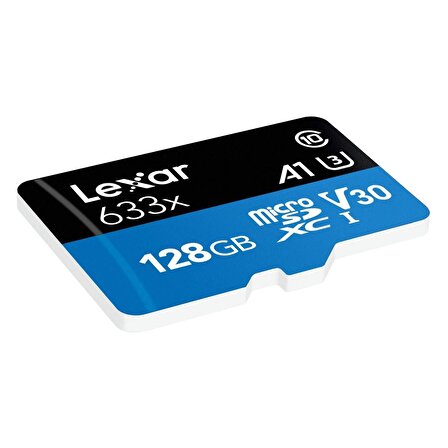 LEXAR 128GB MICRO SDXC UHS-I 633X 100mb/s