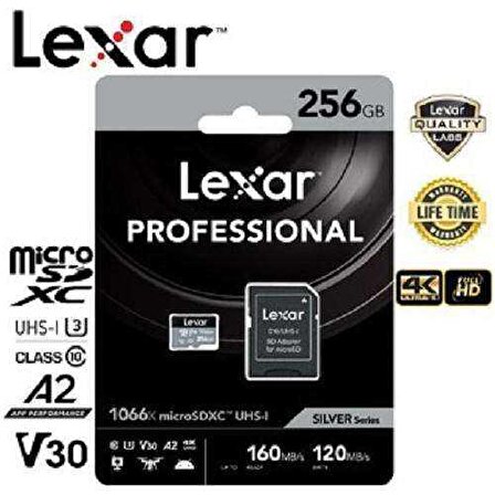 Lexar 256GB High-Performance 1066x microSD