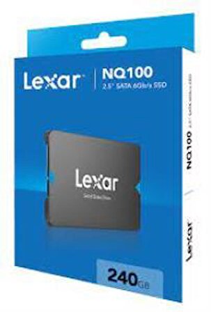 Lexar NQ100 240GB 550MB/s 2.5 SSD
