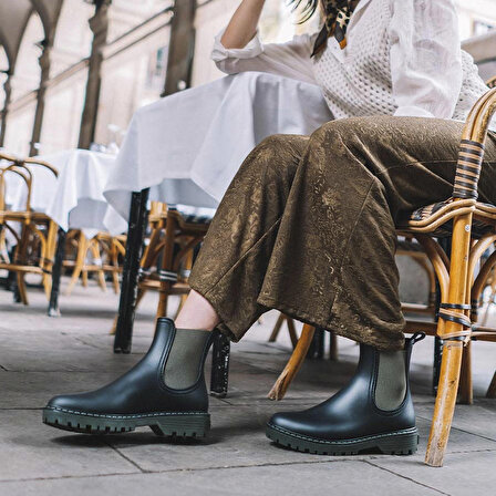 Kadın Yağmur Botu Cavour Toni Pons Ankle Boot Water Kaki