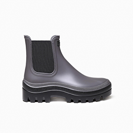 Kadın Yağmur Botu Carter Toni Pons Chelsea Waterproof Ankle boot in Grey  (Gris)
