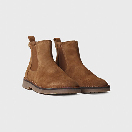Kadın Bot ISA-SY Toni Pons Ankle boot in Suede in Tobacco (Torrat)