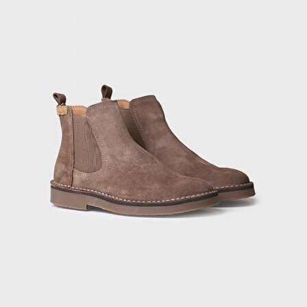 Kadın Bot ISA-SY Toni Pons Ankle boot in Suede in Taupe