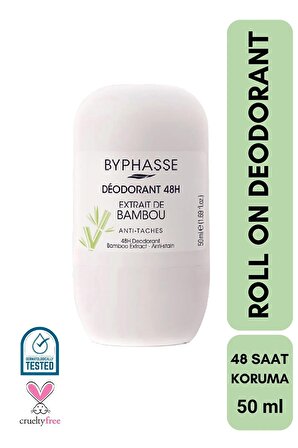 48H Roll-on Deodorant Bamboo Extract 50ml