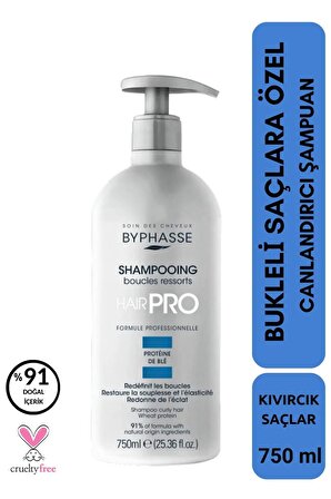Hair Pro Bukleli Saçlara Özel Canlandırıcı Şampuan 750ml