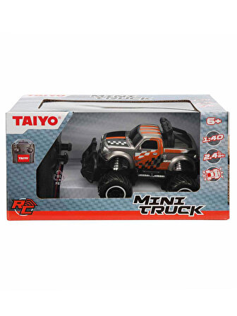 Taiyo 1:40 Mini Truck Uzaktan Kumandalı Araba Gri