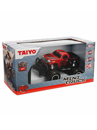 Taiyo 1:40 Mini Truck Uzaktan Kumandalı Araba Kırmızı