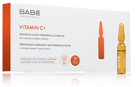 Babe Yaşlanma Karşıtı C Vitaminli 30 Yaş + Gece-Gündüz Yüz ve Boyun Ampul 20 ml 