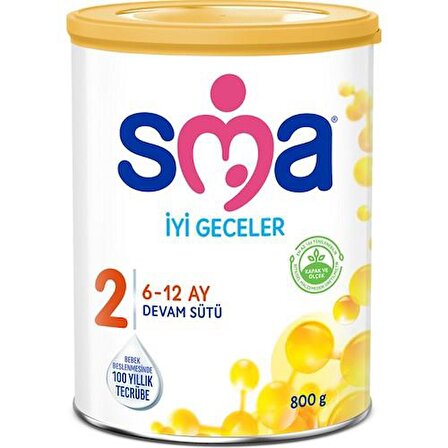SMA 2 Prebiyotik Devam Sütü 800 gr