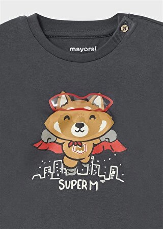 Mayoral Erkek Bebek Baskılı Sweatshirt