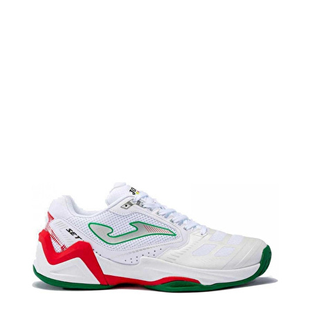 Joma Erkek Tenis Maç Ayakkabı T.Set 2302 White Green Tsets2302T