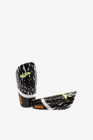 Joma Spider Shin Guards Black Silver Siyah Erkek Tekmelik 401157.111