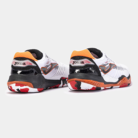 Joma Erkek Tenis Maç Ayakkabı Point Men 2342 White Black Orange Tpoınw2342C