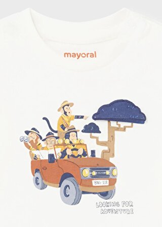 Mayoral Erkek Bebek Baskılı Sweatshirt