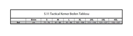 5.11 TRAINER 1 1/2 KAHVE KEMER