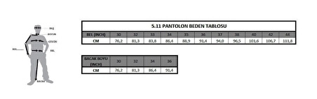 5.11 STRIKE W-FLEX-TAC PANTOLON KHAKI