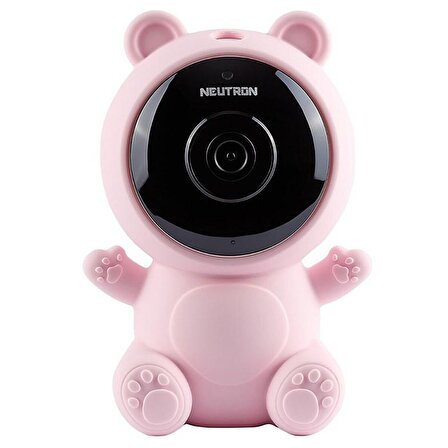 Neutron Wifi Dijital Bebek Kamerası Pembe