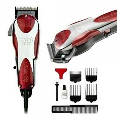 Wahl 8451 Magıc Clip Profesyonel Saç Kesme Makinesi - Kırmızı