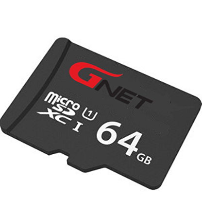 64GB GNET Micro SD HAFIZA KARTI & HEDİYE ELEKTRONİK ADAPTÖRÜ