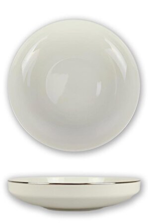 Mikasa Moor Silver Modern Porselen Çukur Tabak - P153.898948