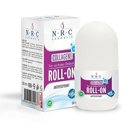Nrc Roll-On Collagen Takviyeli Antiperspirant 50ml Ter ve Koku Önleyici