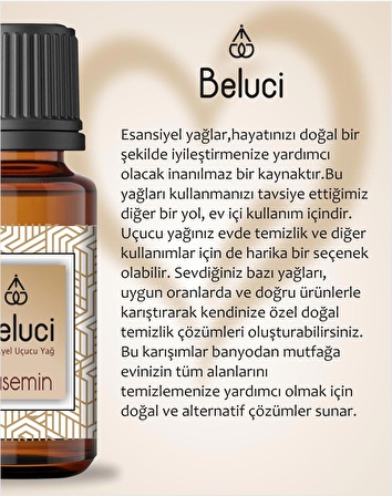 Beluci Gül Doğal Uçucu Yağ, Buhurdanlık Yağ, Uçucu Yağı, Oda Kokusu, Esansiyel Yağ 10 Ml