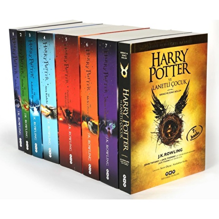 Harry Potter Set (8 Kitap) - J. K. Rowling Yapı Kredi Yayınları