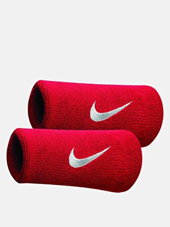 Nike N.NN.05.010-K Swoosh Doublewıde Wrıstbands Unisex Havlu Bileklik